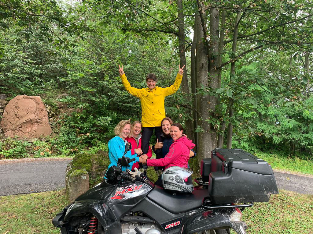 Quad Tour Junggesellenabschied Frauen